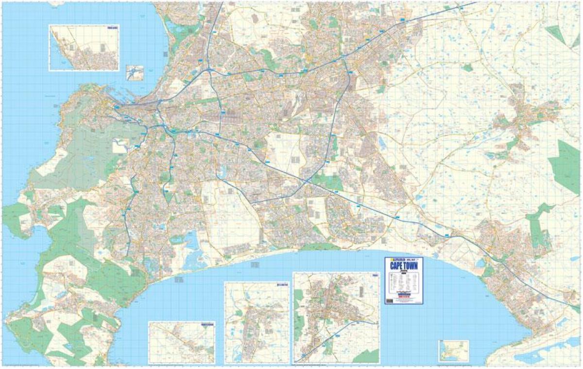 地図は地図のスケープタウン