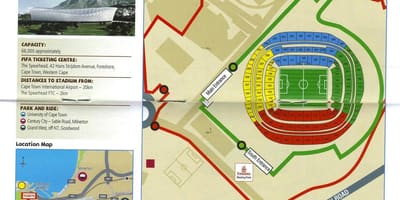 図グリーンポイントスタジアム駐車場