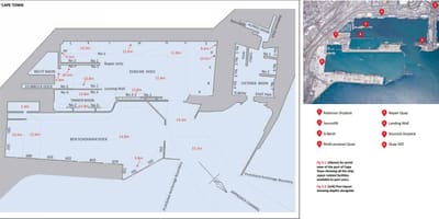 地図ポルトケープタウン