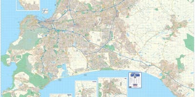 地図は地図のスケープタウン