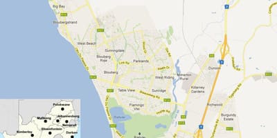 地図blouberg
