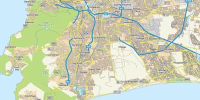 地図otteryケープタウン 