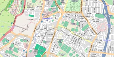 地図rondeboschケープタウン